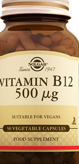 Solgar Vitamin B12 500 mg 50 Tablet